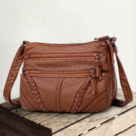 Adriana® | Genuine Leather Shoulder Bag